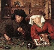 Quentin Matsys, The Moneylender and his Wife